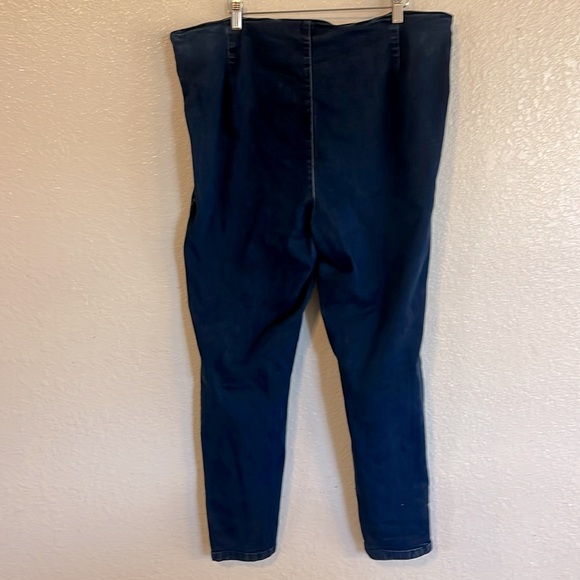 A New Day Skinny Jegging Jeans Side Zipper Size 18 / 34 - Picture 2 of 10